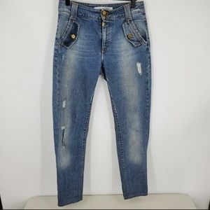 GF Gianfranco FERRE Distressed Jeans sz 28